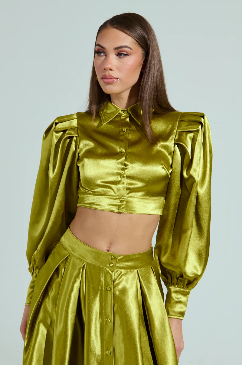 TYPE SLAAAY CROPPED BLOUSE - Image 3