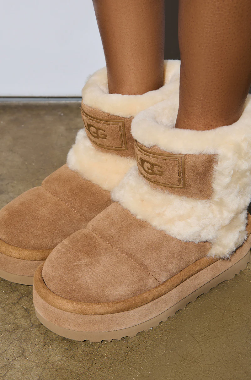 UGG CLASSIC CLOUDPEAK BOOTIE IN CHESTNUT - Image 2