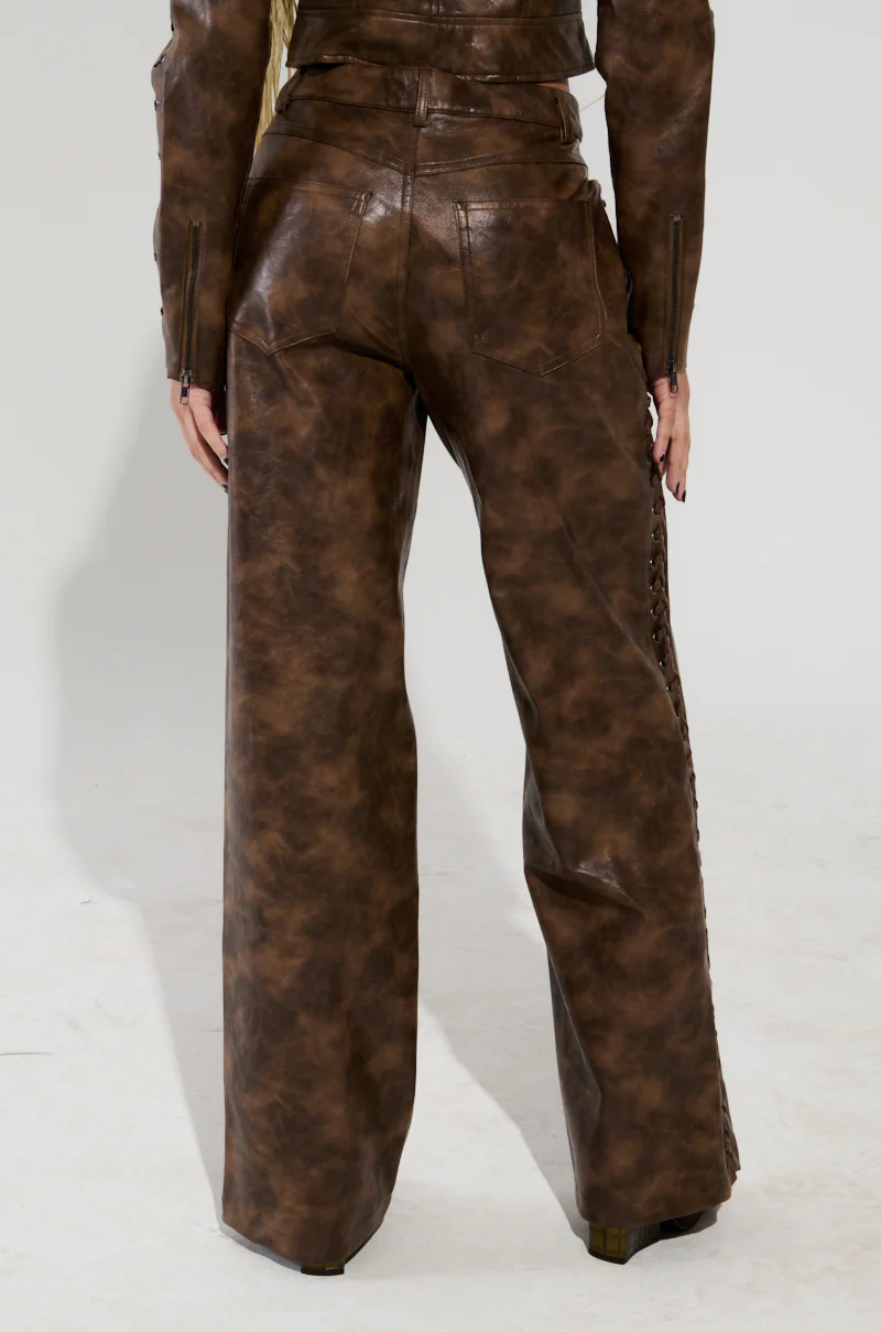UP TO IT LACE UP TROUSERS - Image 5