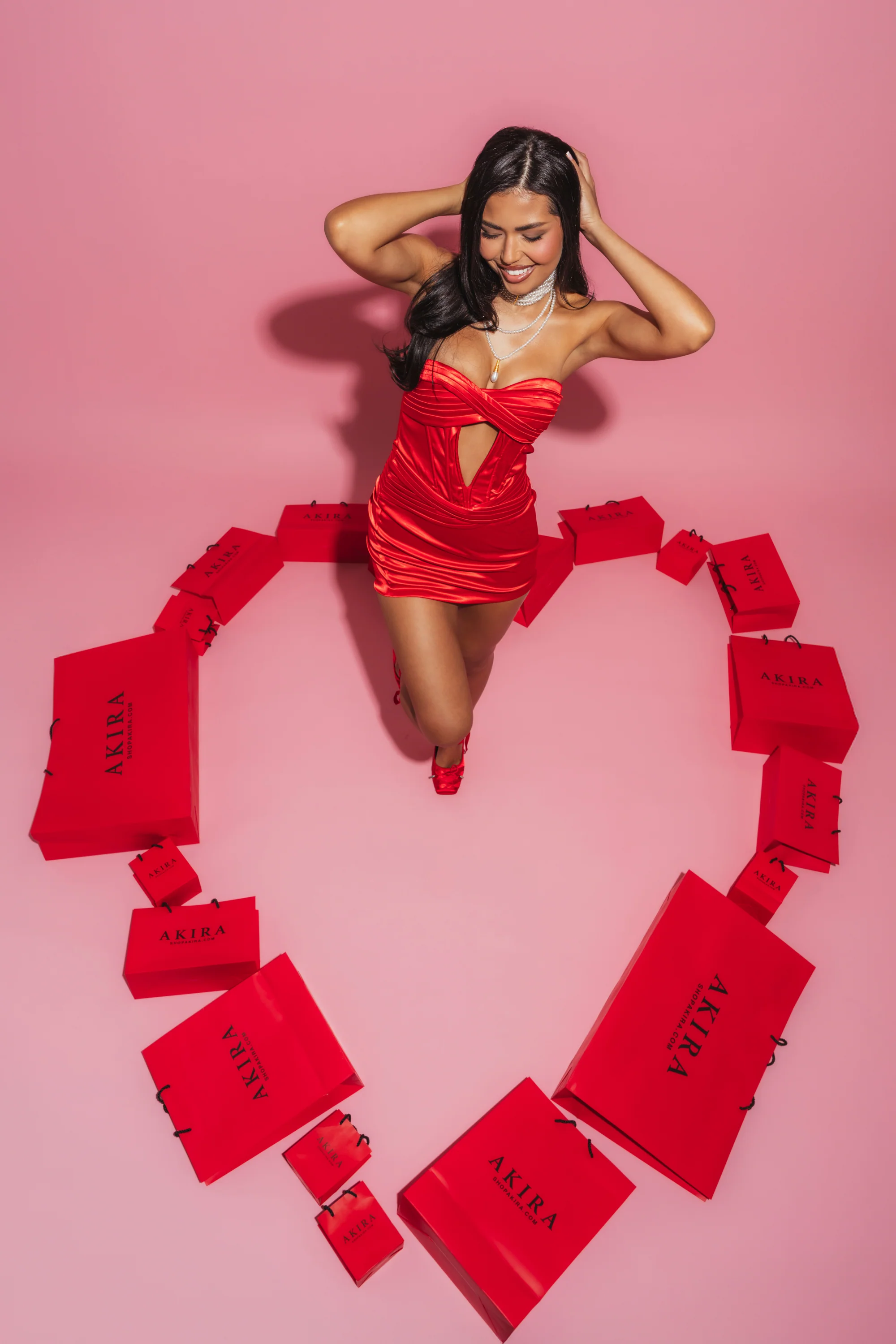 V DAY CUPIDS CRUSH MINI DRESS - Image 6