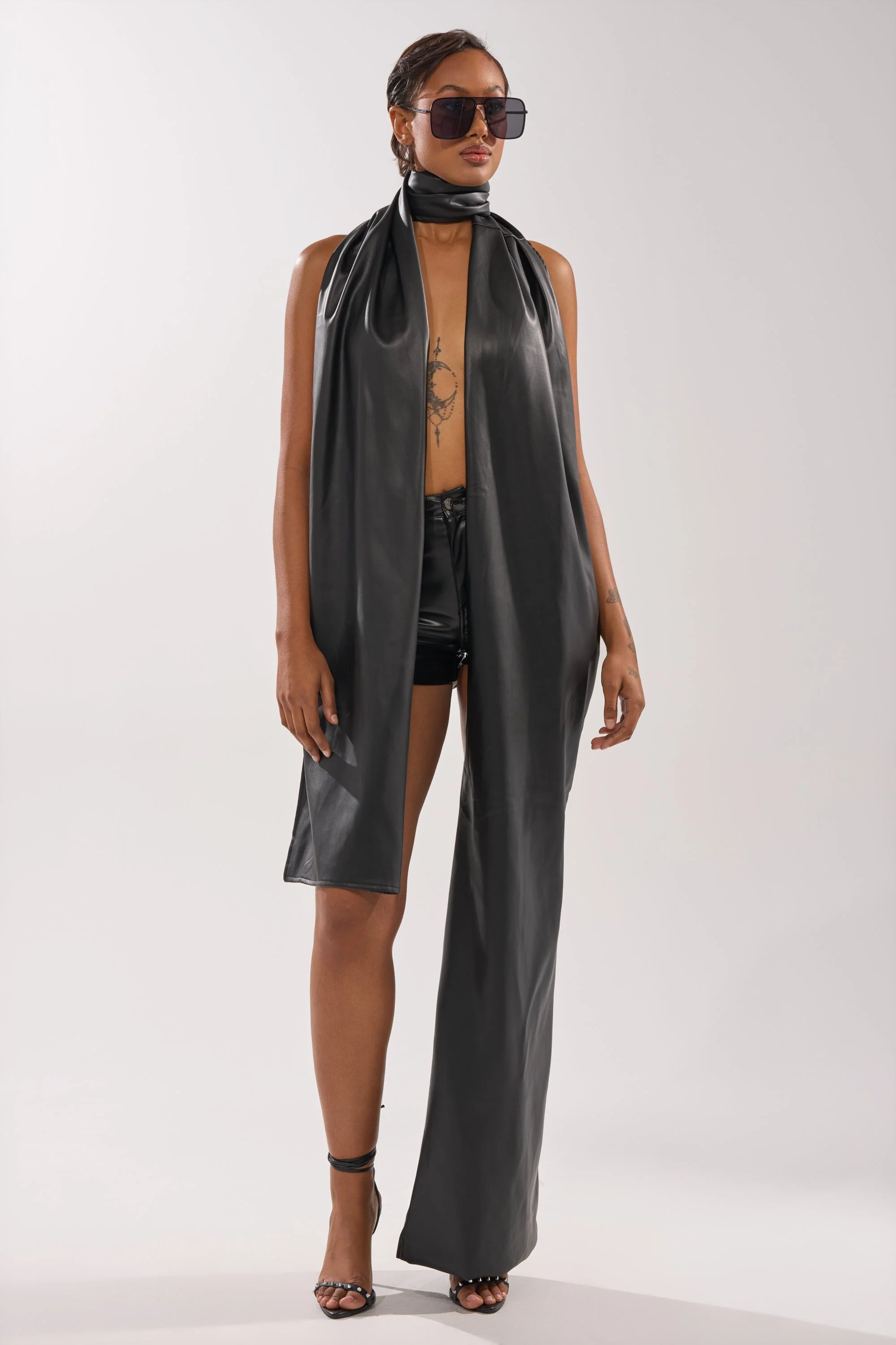 VALLY PU SCARF PANT - Image 3
