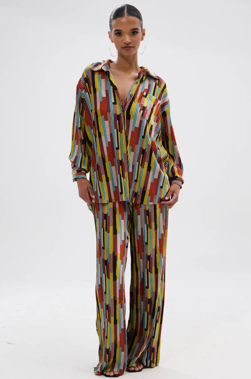 VIBES FEEL GOOD VELVET PALAZZO PANT - Image 6