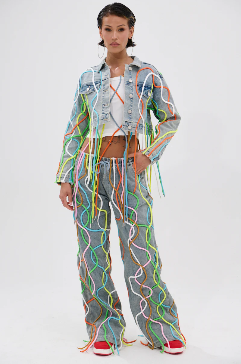 WALK IT TALK IT DENIM JACKET - Image 4