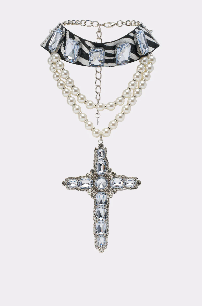 WALK ON THE WILD SIDE STATEMENT NECKLACE - Image 2