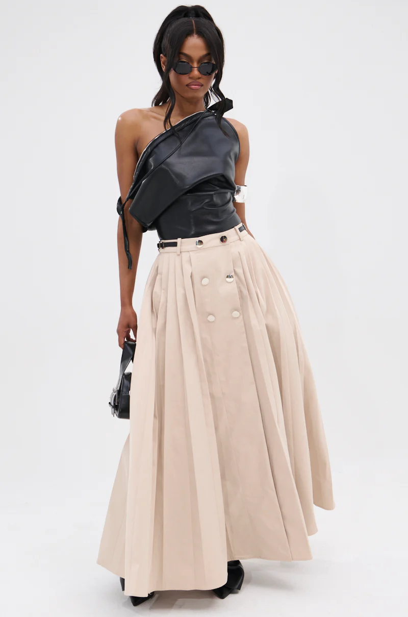 WEEKEND VIBES FAUX LEATHER BLOUSE - Image 10