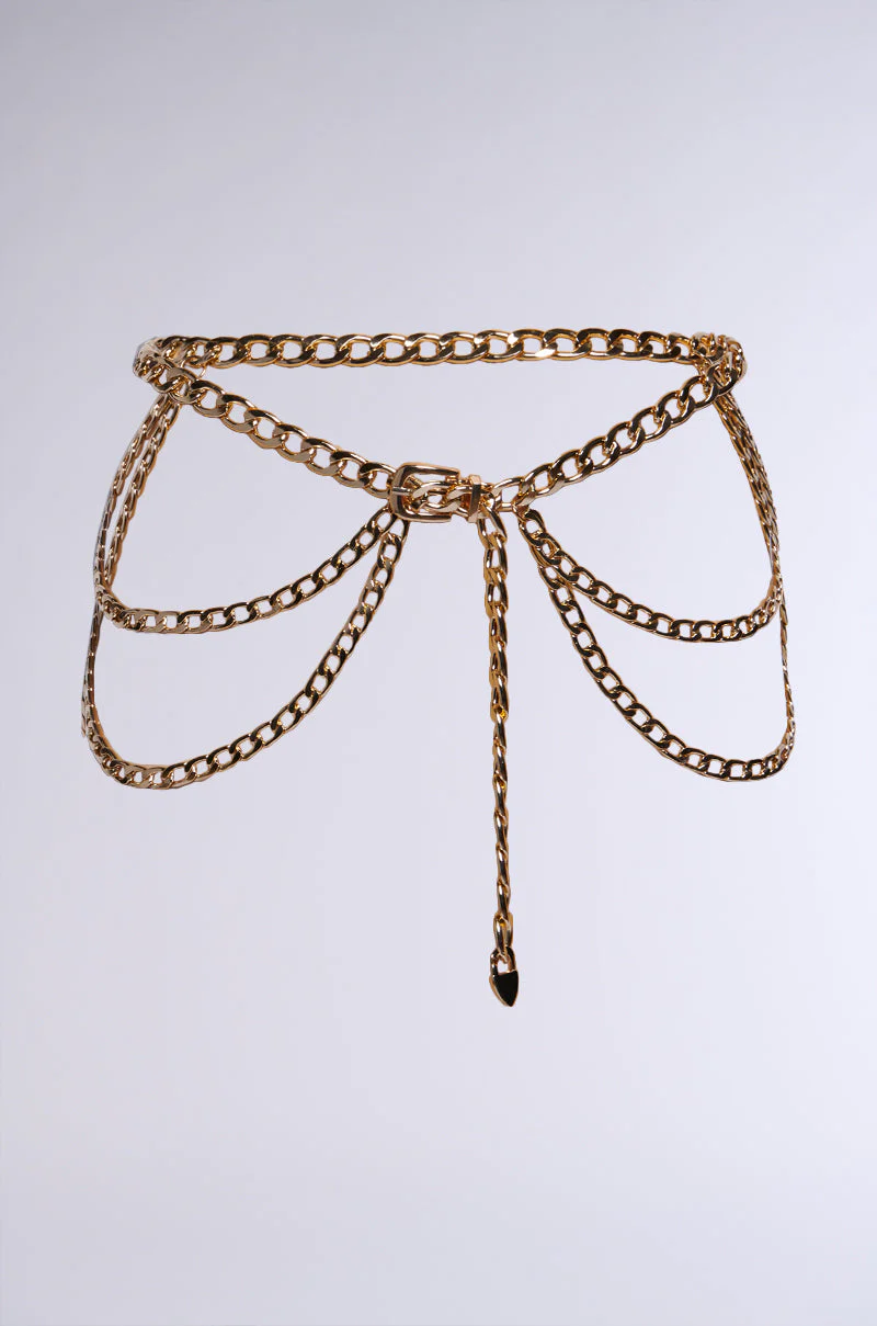 WESTERN LAYERED CHAIN BELT - Image 3