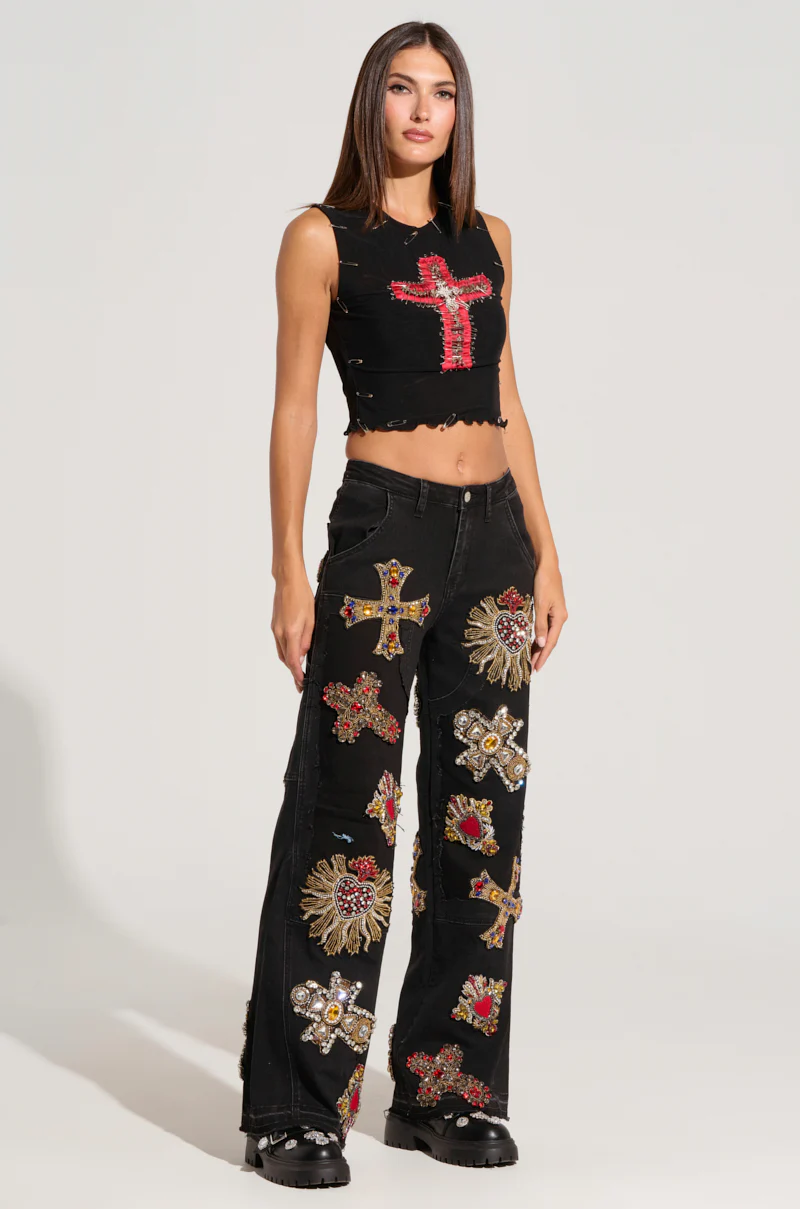 WILD AND FREE DENIM PANT - Image 6