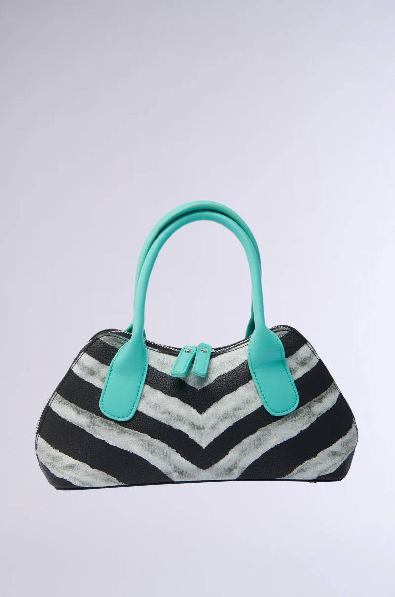 WILD ONE ZEBRA PU PURSE - Image 2