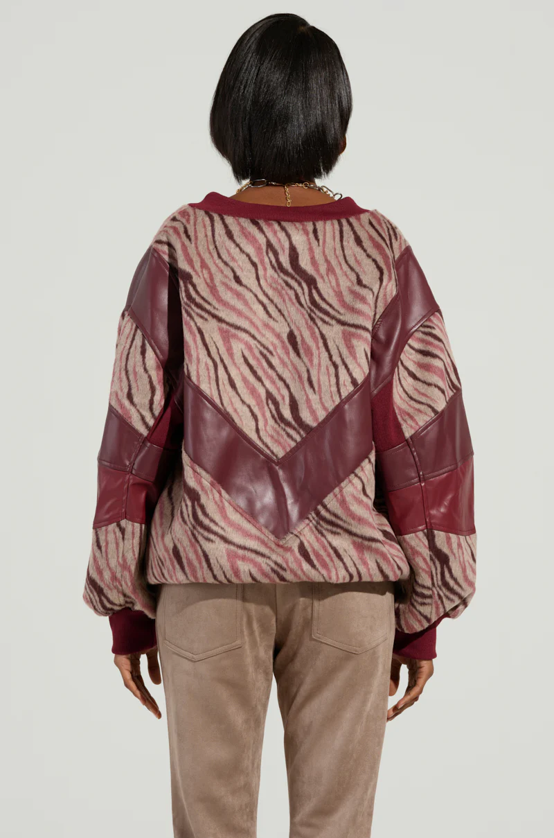 WILD SIDE MIXED MEDIA SWEATSHIRT - Image 4