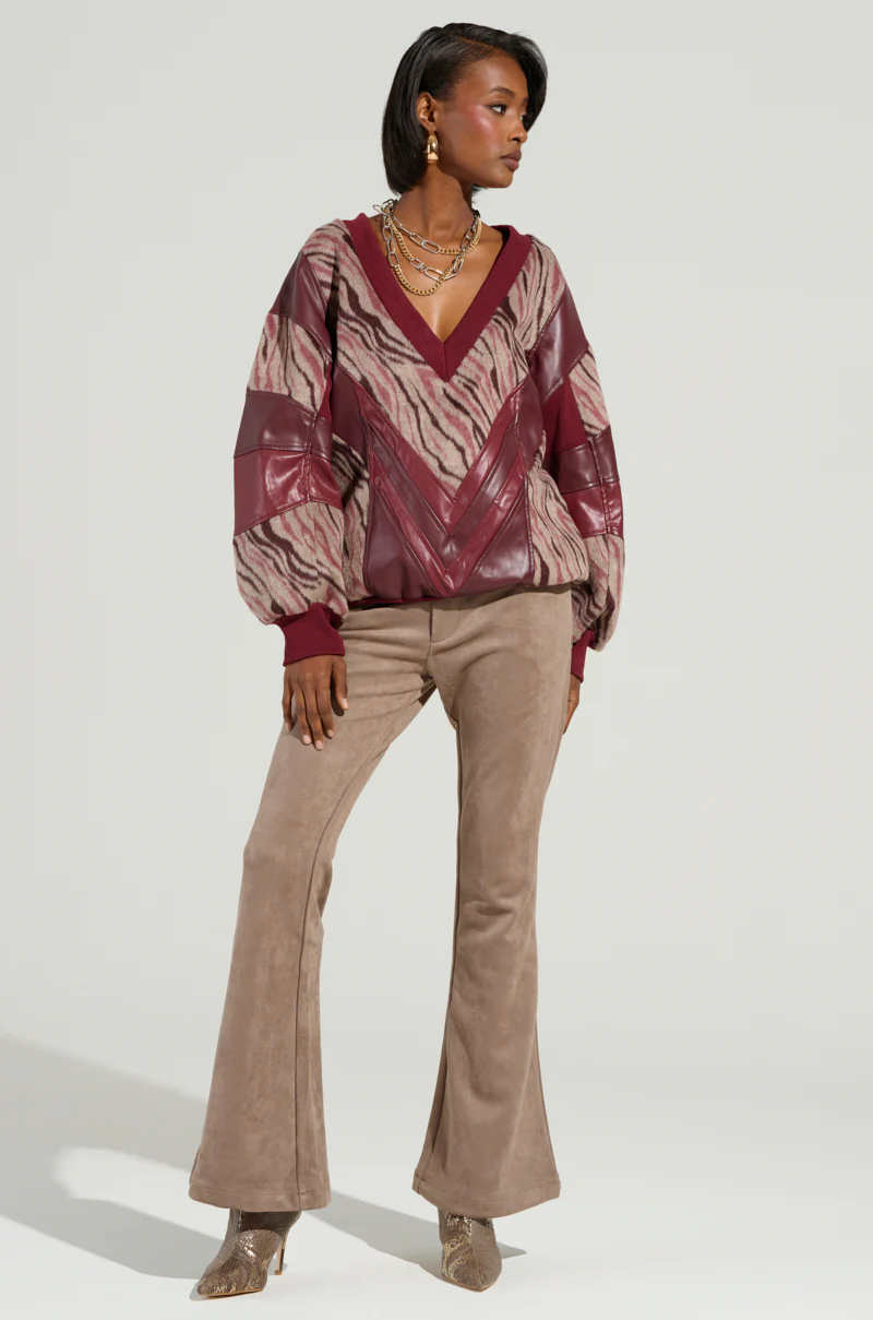 WILD SIDE MIXED MEDIA SWEATSHIRT - Image 5