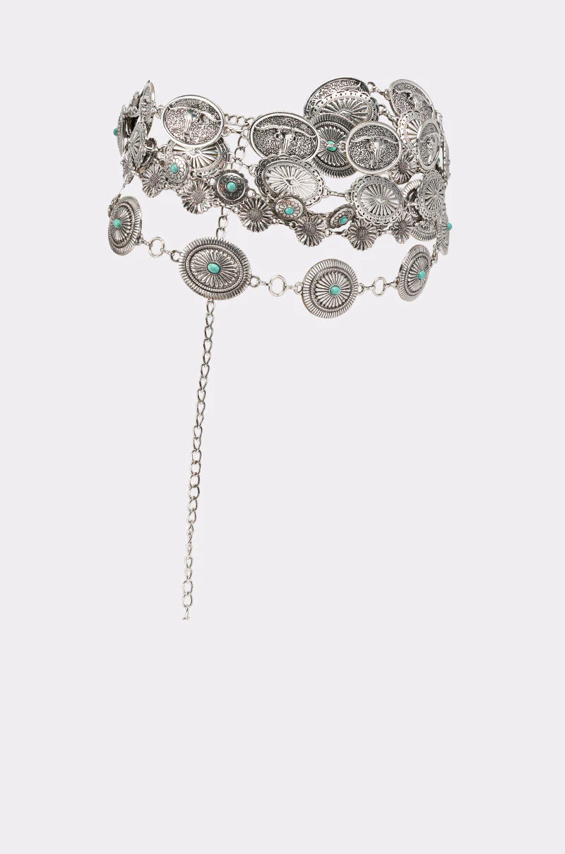 WILD WEST LAYERED CHAIN BELT - Image 4
