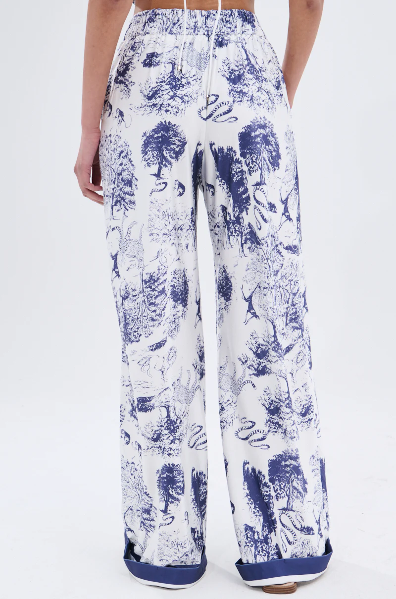 WONDERFUL SATIN PALAZZO PANT - Image 4