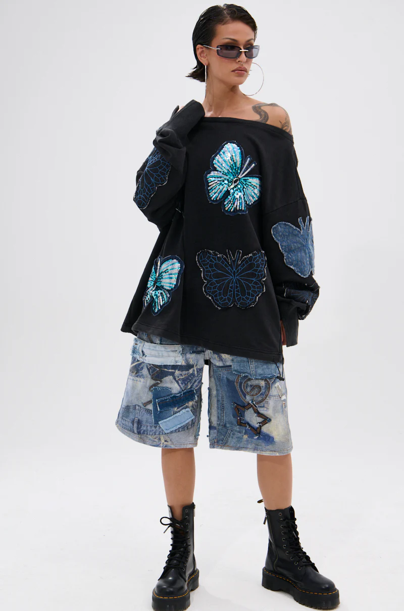 WORLD'S BEST EX GIRLFRINED OVERSIZED SWEATSHIRT - Image 6