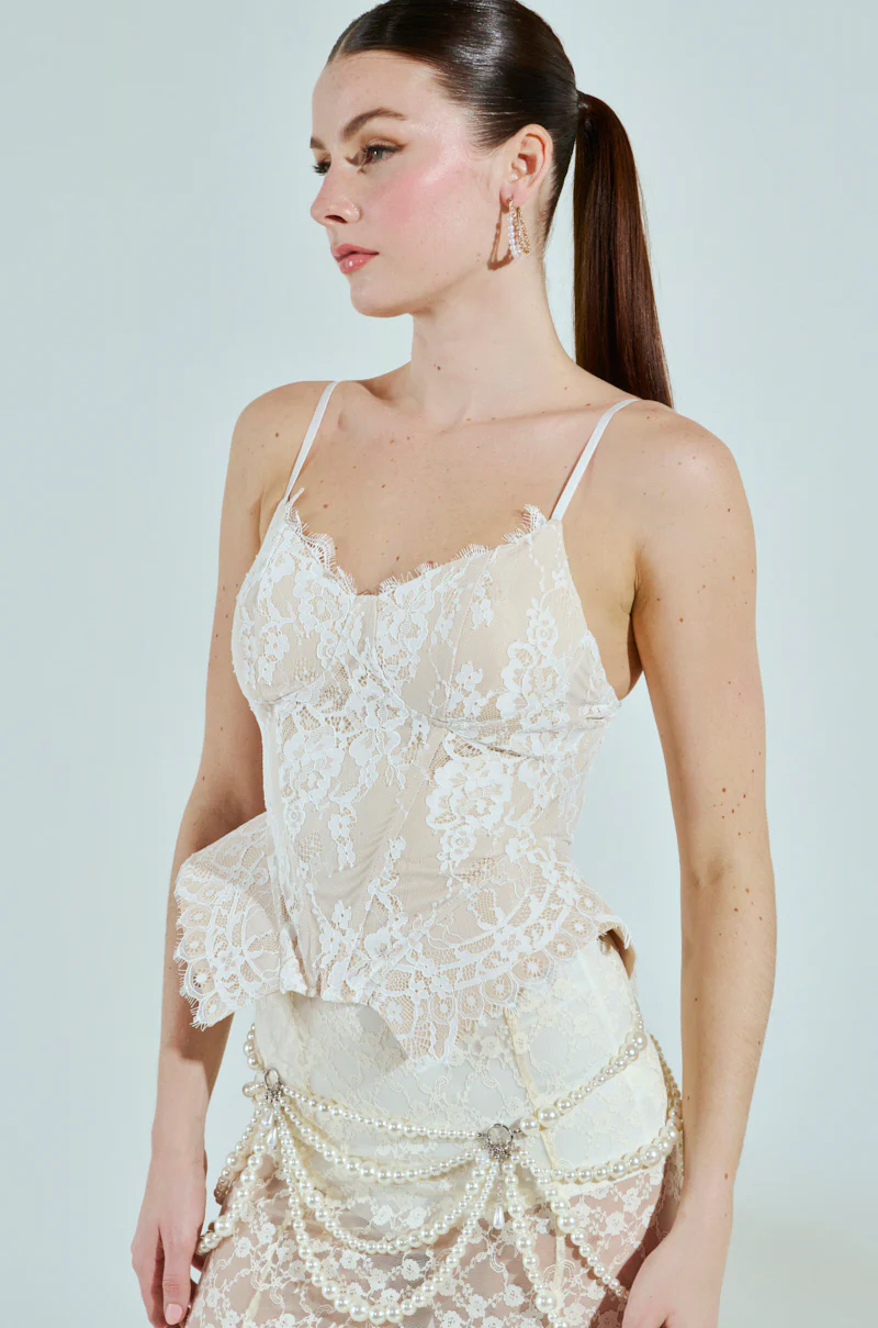 YES PLEASE LACE CORSET - Image 2