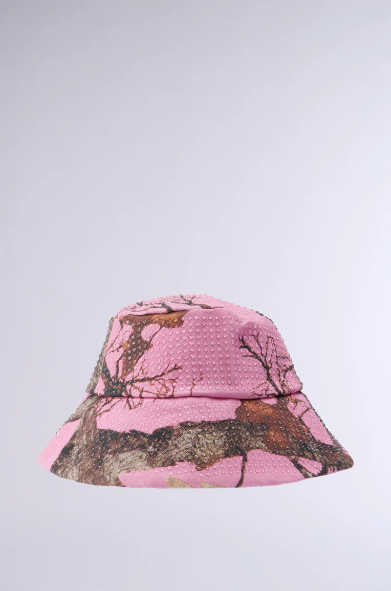 YOU CANT SEE ME CAMO BUCKET HAT - Image 2