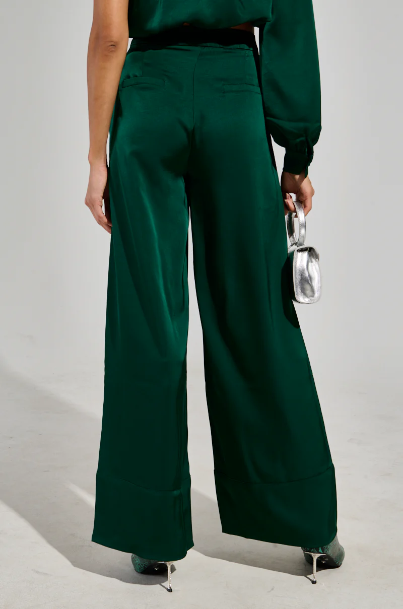 YOU CAN'T SIT WITH US PANT IN DARK GREEN - Image 4