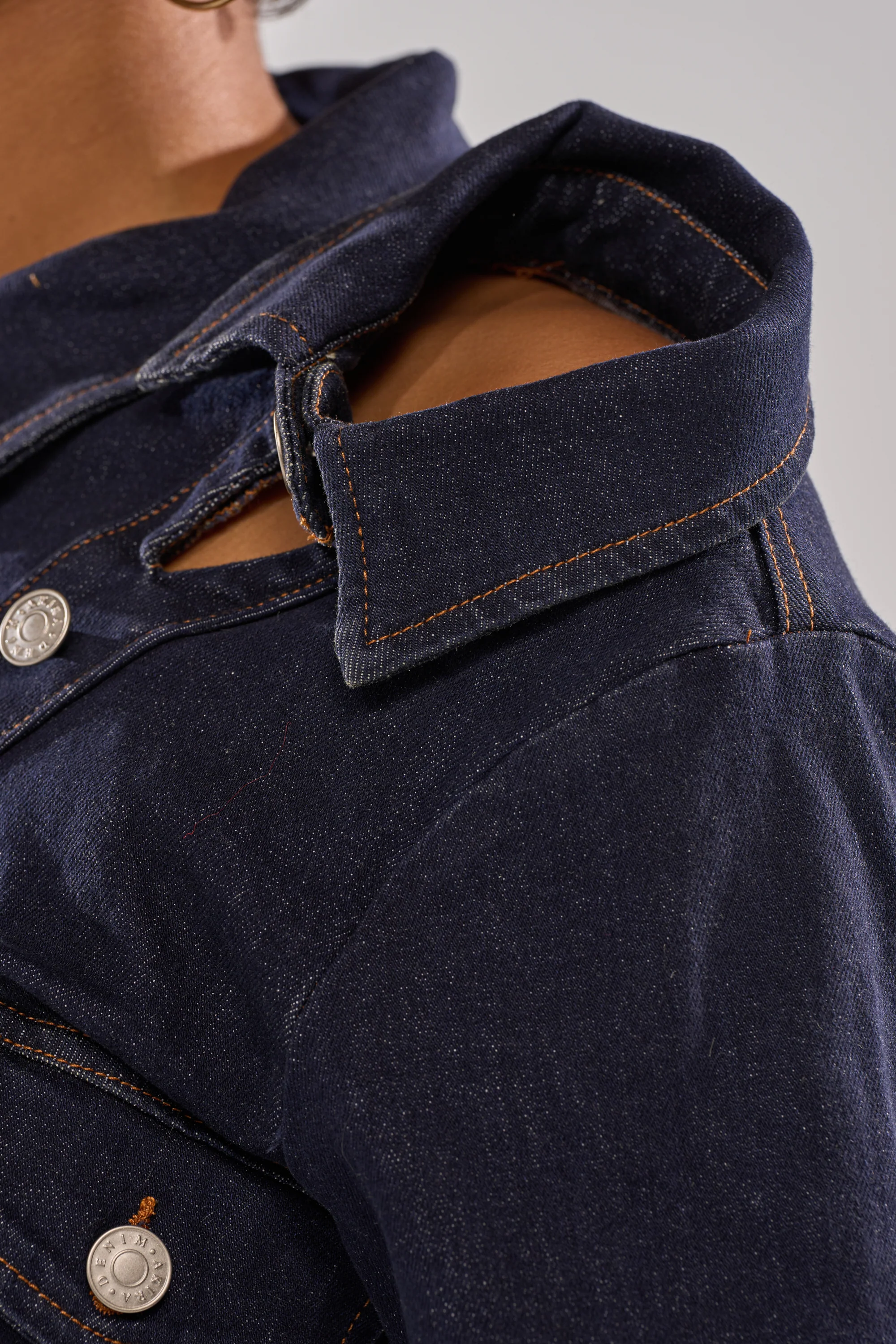 YOU GOT ME SPINNING DENIM BUTTON DOWN - Image 9