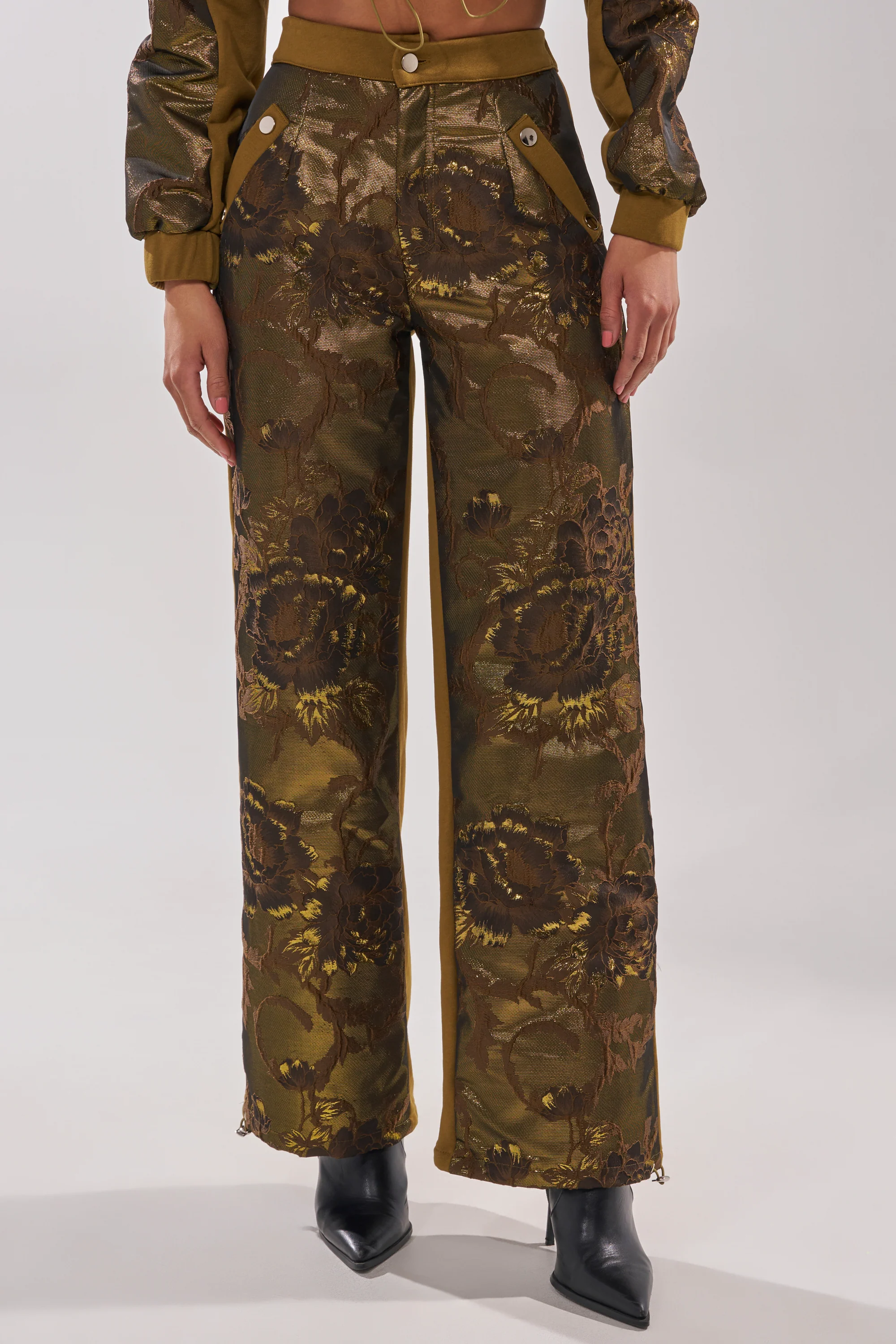 YOU KNOW IT BABY WIDE LEG JOGGER - Image 4