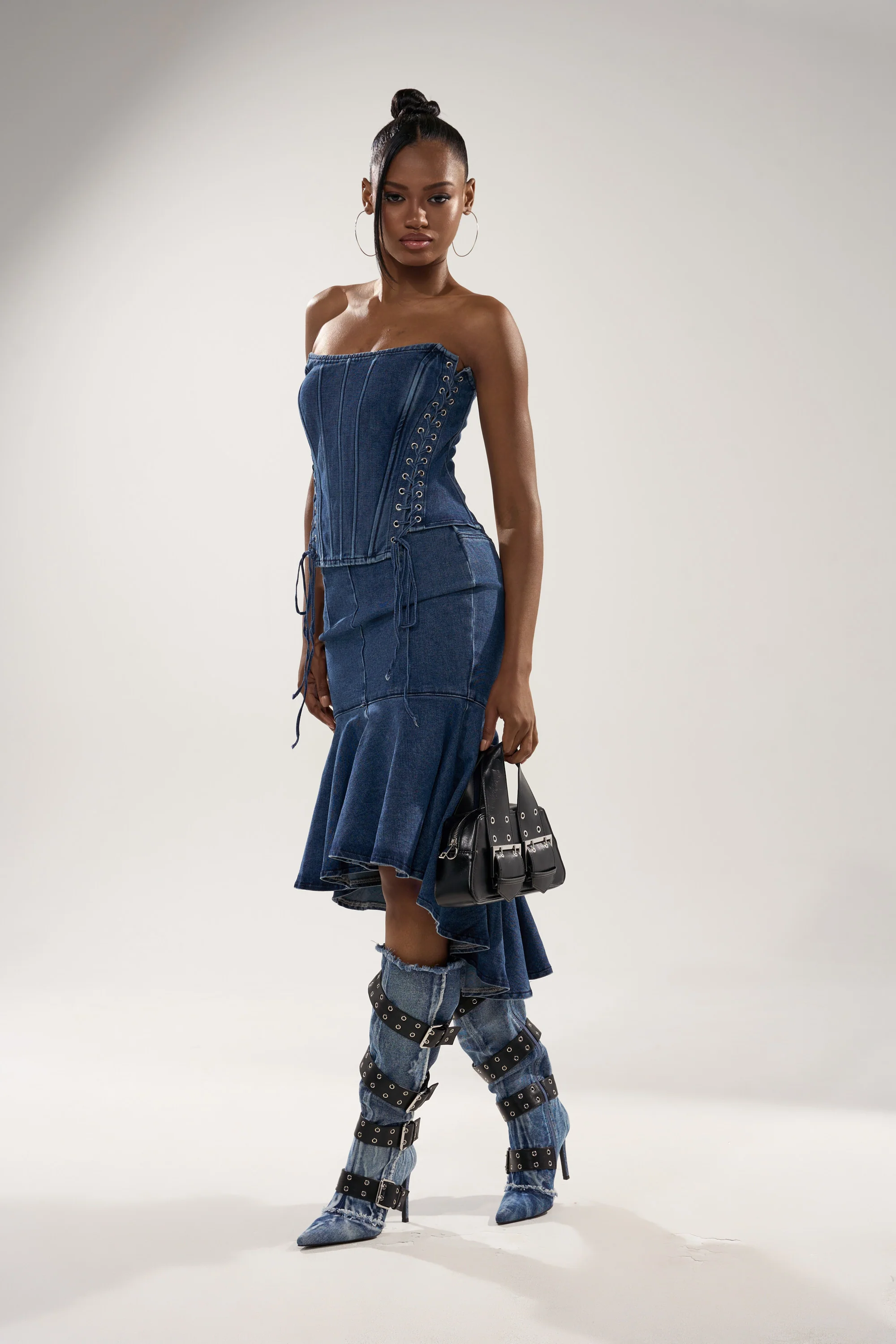 YOU WISH DENIM CORSET - Image 6
